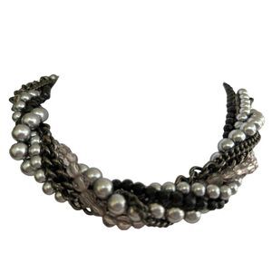 Premier Design 6 Strand Signed Necklace